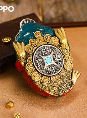 ZIPPO创意摆件打火机三足金蟾