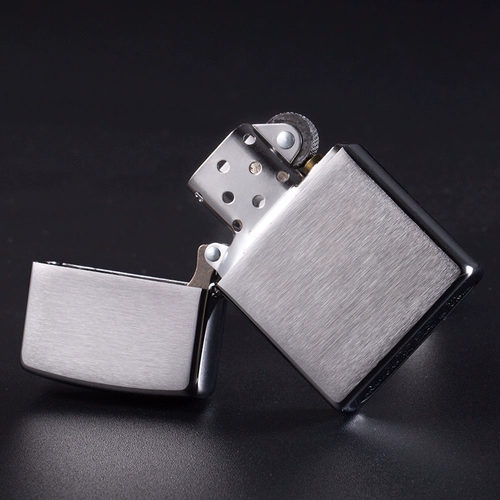 zippo Оригинальная импортная зажигалка, матовый классический оригинальный песок, США