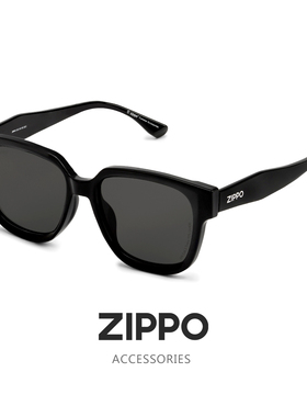 zippo防晒经典大框复古女太阳镜