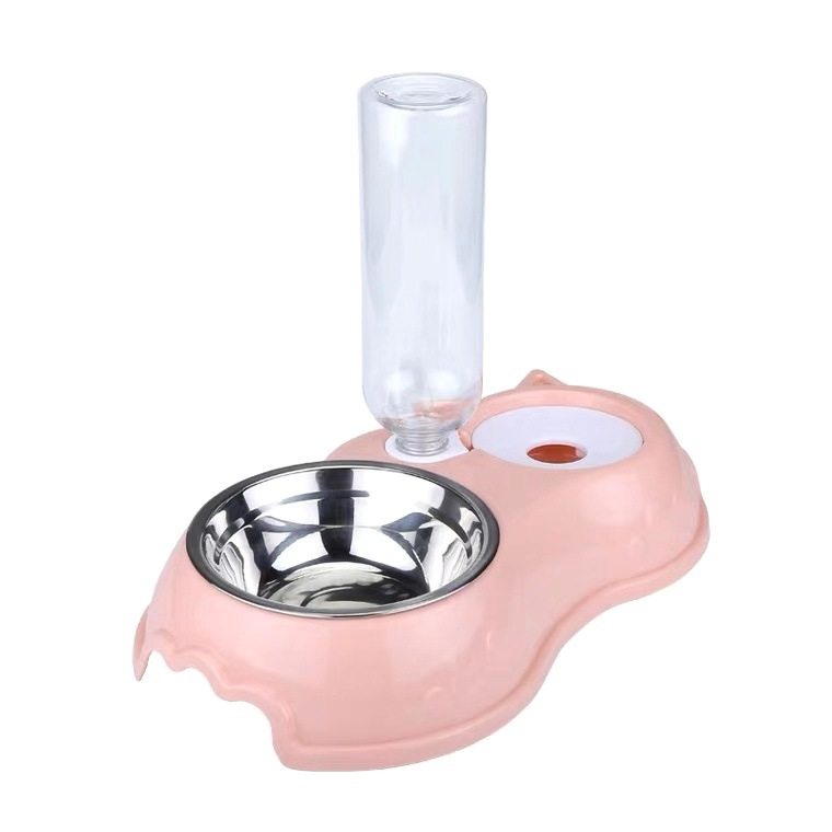 狗狗碗食盆水盆一体双碗自动喂食喂水器猫咪碗饭盆宠物用品一件包,淘宝优惠券,粉丝福利购,淘宝优惠卷