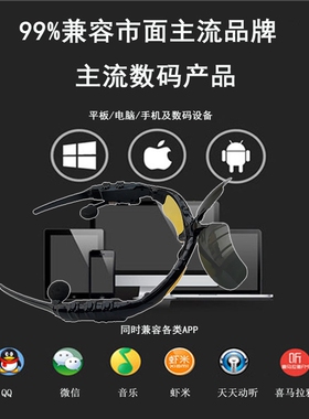 司机运动蓝牙耳机眼镜