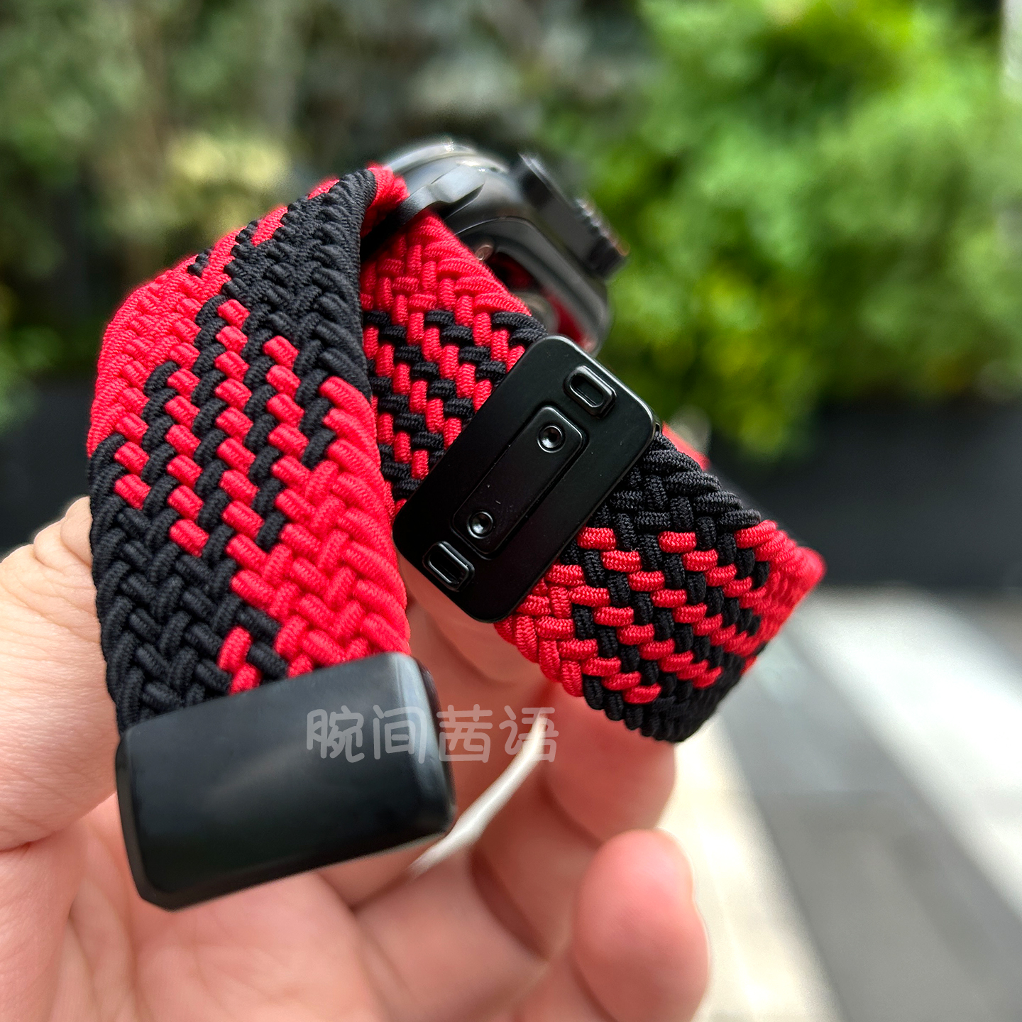 适用小米手环9pro/8pro弹力磁吸尼龙编织红米watch5/watch4表带 - 图3