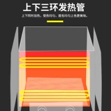 Цепочка полиши печи Коммерческий запеченная хлебная машина с отслеживаем