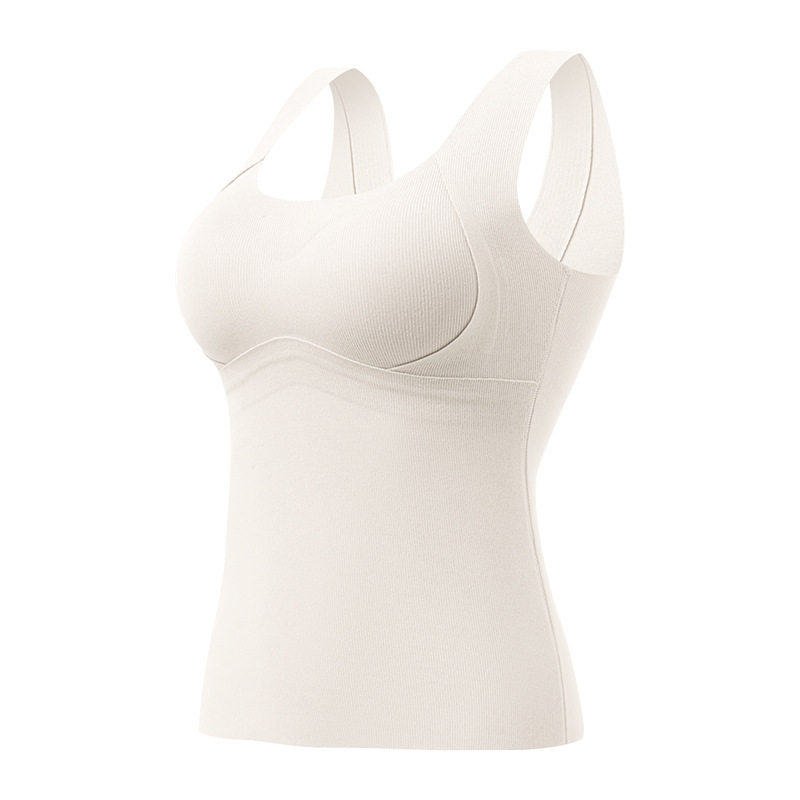 保暖马甲带胸垫免穿文胸保暖背心女可外穿收小肚子显瘦塑身美体衣,淘宝优惠券,粉丝福利购,淘宝优惠卷