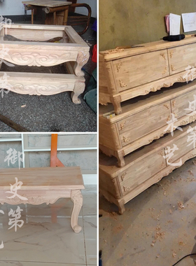 雕花围板东阳木雕实木牙板裙板