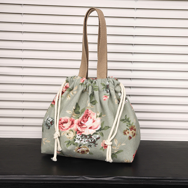 新款小号彩色帆布束口袋女零钱包杂物包抽绳迷你收纳包可爱手提包,淘宝优惠券,粉丝福利购,淘宝优惠卷