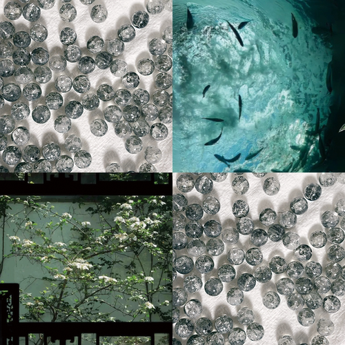 【森不息】碎花琉璃珠玻璃散珠手工diy串珠制作手链饰品配件材料 - 图2