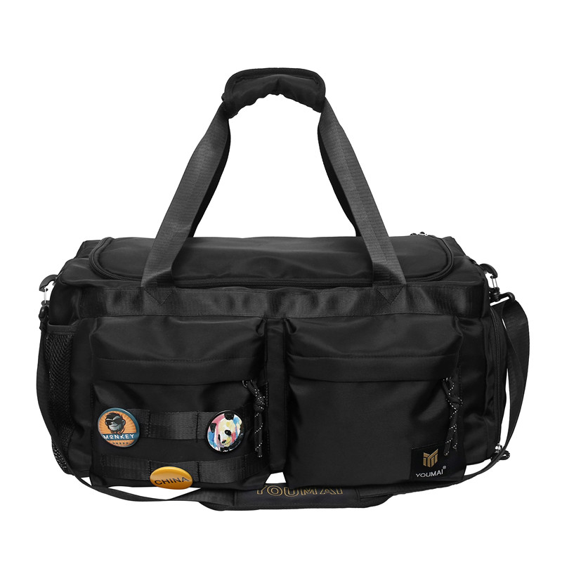 短途手提旅行包大容量运动健身包干湿分离袋出差便携包轻便行李包 - 图3
