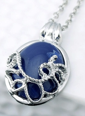 吸血鬼日记宝石吊坠饰品毛衣链