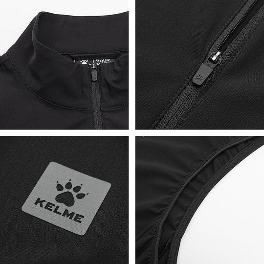KELME卡尔美高尔夫马甲男士2025夏季新款四面弹休闲运动背心外套