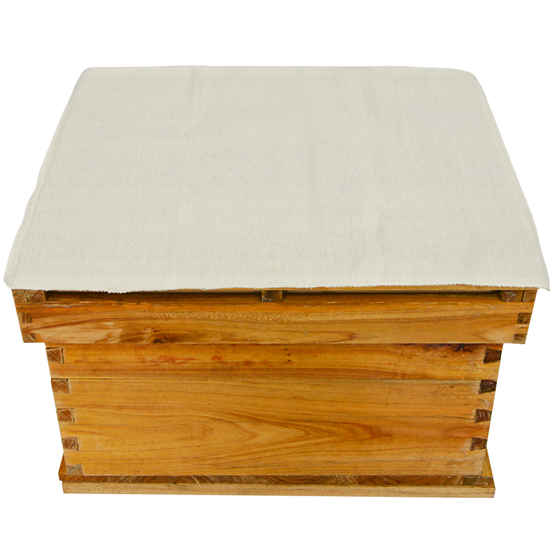 蜂布保温布纯棉保暖透气养蜜蜂工具蜂具加厚中蜂蜂箱覆布锁边盖布