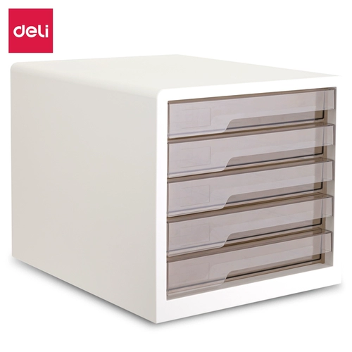 LISE Desktop File Cabinet Прозрачный ящик -Стиль офис A4 Коробка хранения папков 4 -layer 5 -layer Archive Archive Cabinet Важный шкаф для хранения файлов пластиковый классификация данных и артефакт хранения