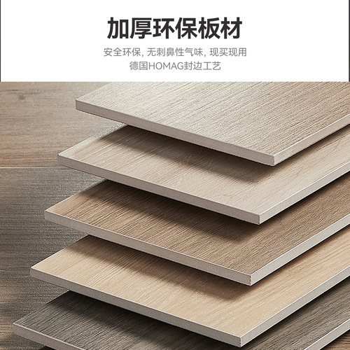 餐边柜靠墙一体储物柜2026新款厨房橱柜柜子客厅酒柜置物柜收纳柜 - 图1