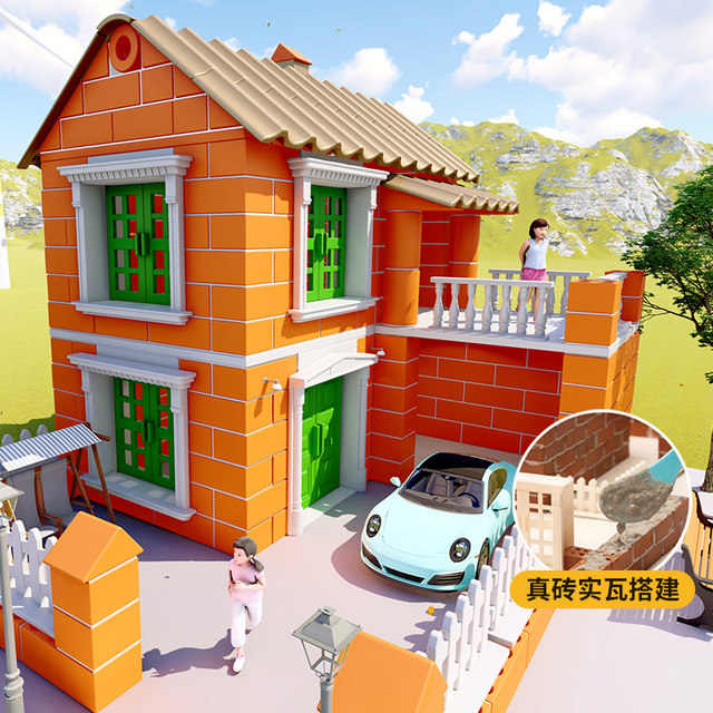 Grab a 18.8 bricklayer building a house