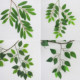 High-end quality replica 3-pronged rubber banyan leaf rattan
