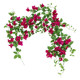 Upgraded simulated bougainvillea rattan home decoration