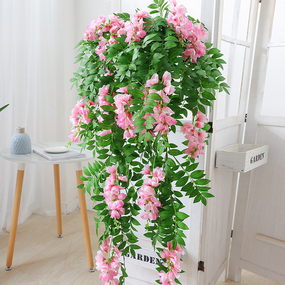 Simulated Lantern Flower Wall Hanging Home Decoration Blocking Goods