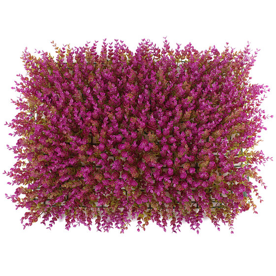 Plastic plant wall decoration colorful Milanese eucalyptus