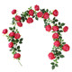 Butterfly dance simulation flower vine Monet rose check-in landscaping