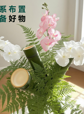 竹子三脚架支架订婚庆婚礼周岁道具装饰布置美陈摆件竹筒竿竹架子