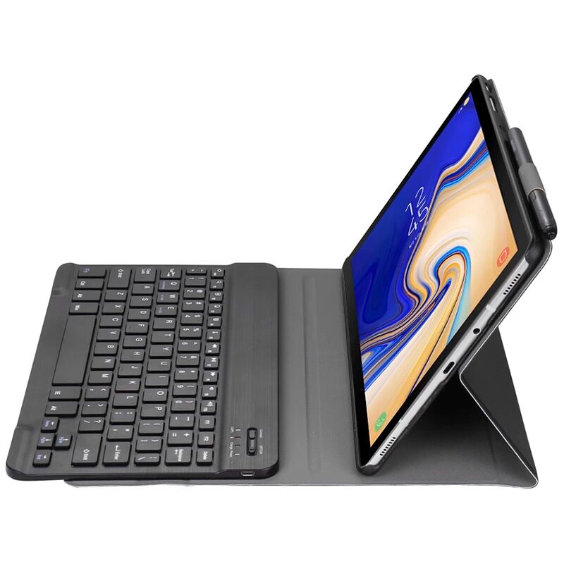 三星Galaxy Tab S4保护套10.5英寸SM一T830外壳T835防摔T837V蓝牙键盘鼠标TABS韩国Samsung翻盖皮套支架办公