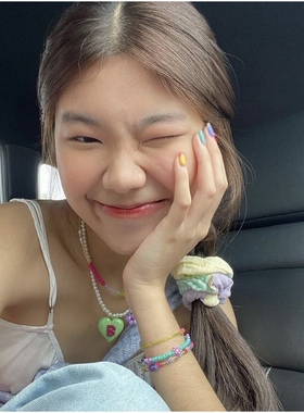 项链女泰兰德风夏日项链