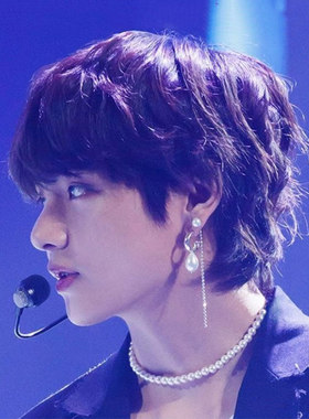 金泰亨同款珍珠颈项链男女锁骨链