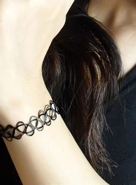 刘忻同款镂空鱼线项链圈手链戒指