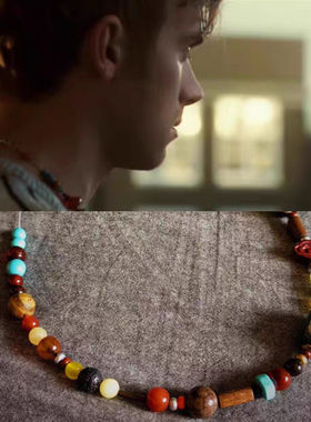 Damonalbarn同款项链猴面金牙