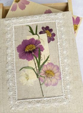 创意压花笔记本DIY详细制作教程