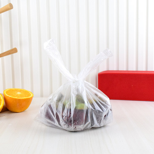 美丽雅手撕保鲜袋加厚背心式食品袋5卷点断连卷密封冷冻家用大号 - 图1
