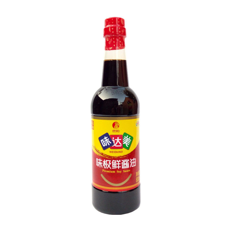 正品酿造酱油欣和味达美味极鲜酱油800ml粮食酿造炒菜烹饪包邮_虎窝淘