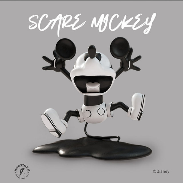 Disney Genuine Scary Mickey Trendy Toy Figure