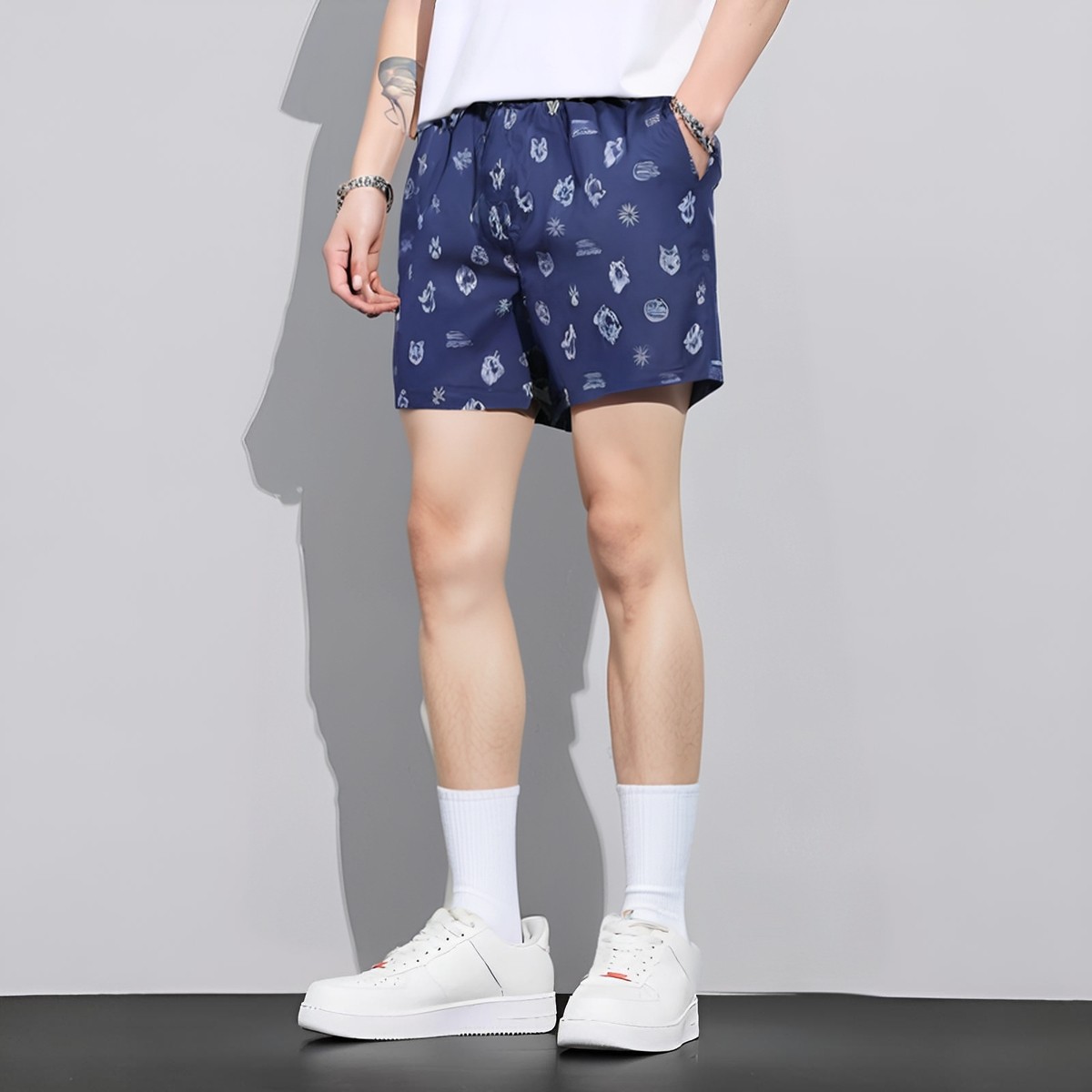 七匹狼男士阿罗裤纯棉全棉睡裤男款五分裤裤衩薄款宽松男生短裤头,淘宝优惠券,粉丝福利购,淘宝优惠卷