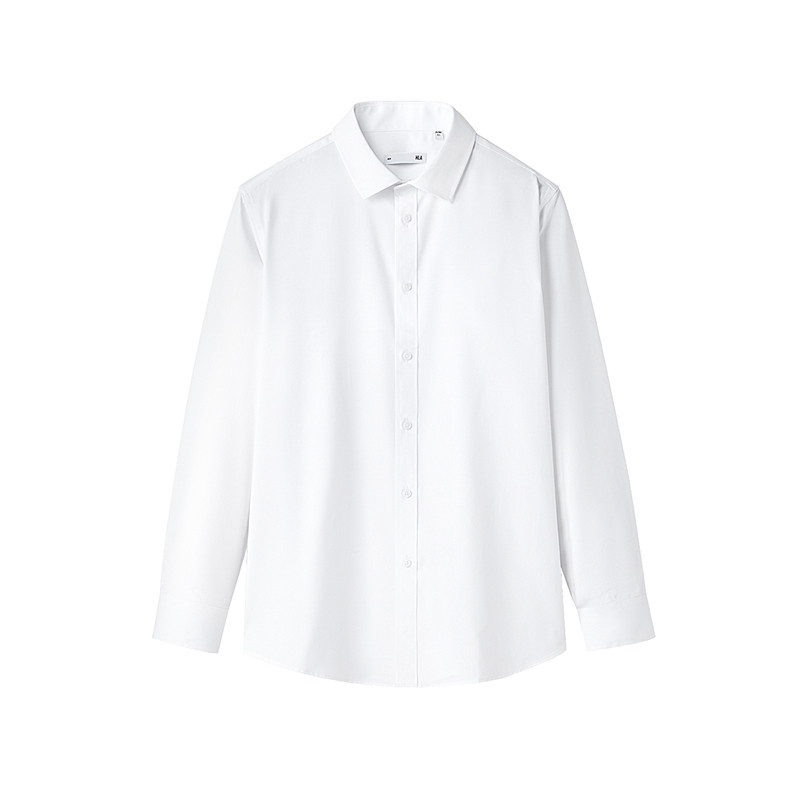 HLA/海澜之家商务长袖衬衫26春季新纯色三防免烫衬衣男,淘宝优惠券,粉丝福利购,淘宝优惠卷