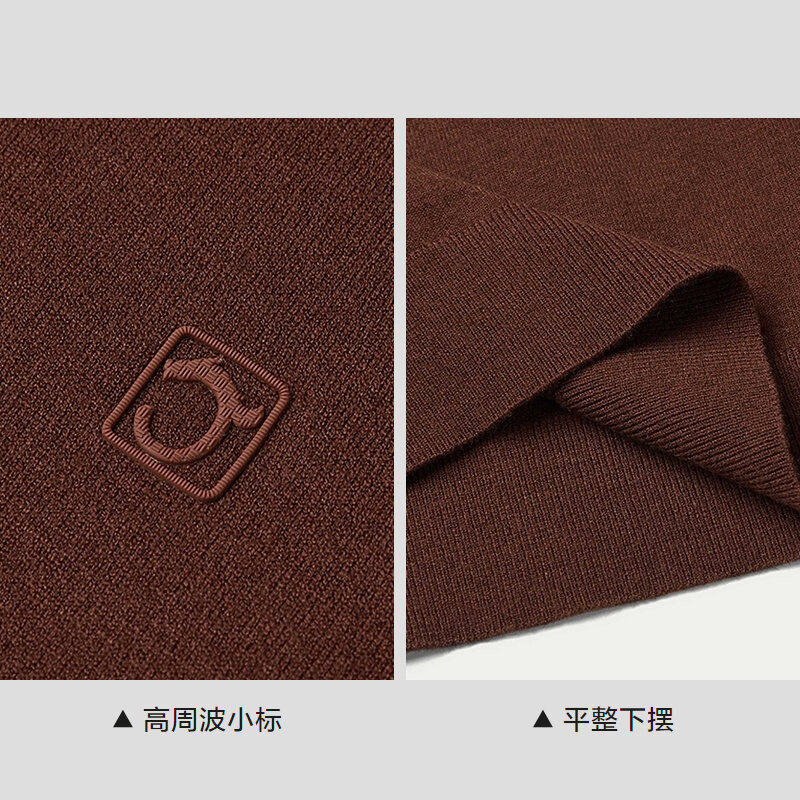 HLA/海澜之家含羊毛长袖针织衫秋季圆领可机洗套头衫黑色毛衣男士,淘宝优惠券,粉丝福利购,淘宝优惠卷