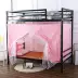 Rèm cửa giường có màn chống muỗi, một mảnh, kín hoàn toàn, bến dưới, ký túc xá sinh viên, công chúa đơn giản 1m, giường đơn - Lưới chống muỗi