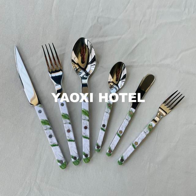 Art pattern knife fork spoon