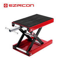 Motorcycle Mini lifting platform locomotive parking frame parking frame parking frame maintenance bracket repair table wide table top red