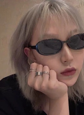 ins情侣韩版学生开口戒指