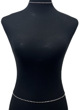 欧美百搭闪钻身体链时尚新品