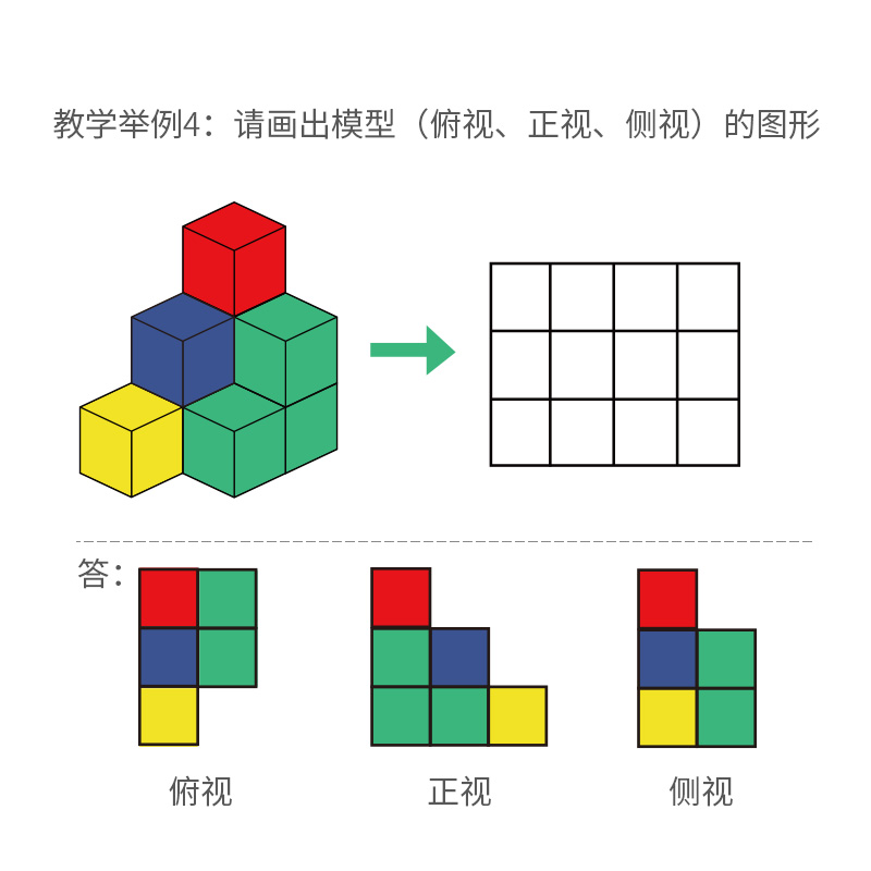 正方体积木数学教具小学四五年级下册长方体正方形玩具小方块学具 - 图3