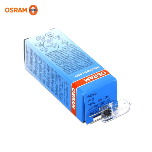 欧司朗 64265 6V30W G4奥林巴斯显微镜灯泡5761 CX31 CKX41 GX41 - 图2