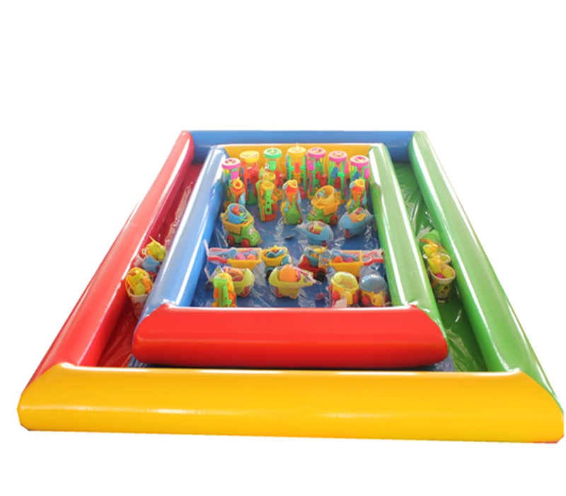 儿童充气玩沙玩具沙滩池套装组合摆摊广场公园