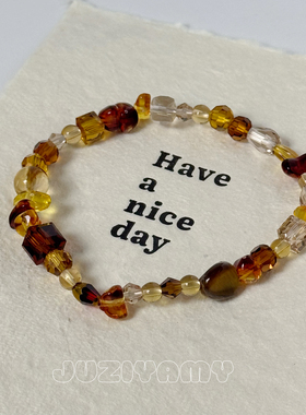 橘子yamy原创天然石手串