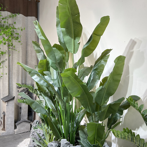 Telihui Free Shipping Simulated Plant Banana Traveler Banana