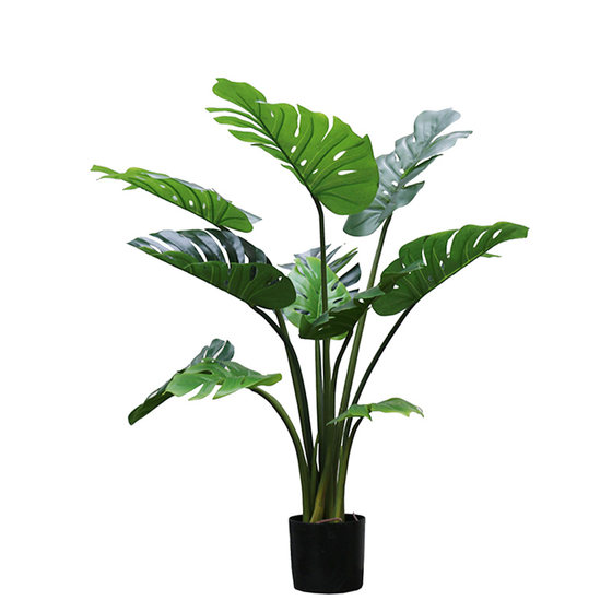 Nordic Chinese style balcony decoration potted plants