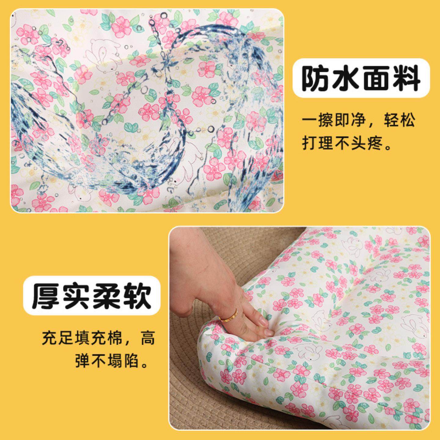 凉感兔子趴趴垫夏季降温防水耐抓咬侏儒兔荷兰猪睡垫地垫兔子窝,淘宝优惠券,粉丝福利购,淘宝优惠卷