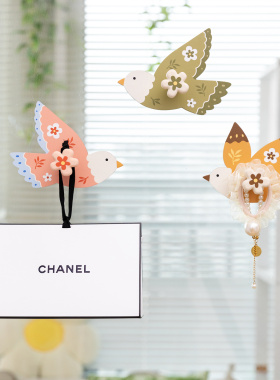 有趣小鸟入户门吸盘挂钩创意墙饰