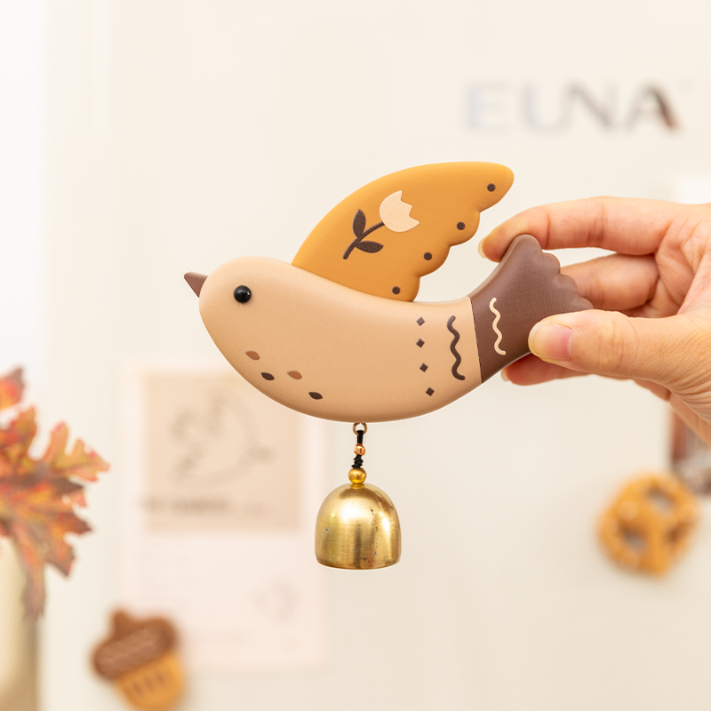 阿楹 可爱稀奇古怪冰箱贴高级文创礼物儿童房立体磁吸门铃小挂件 - 图2